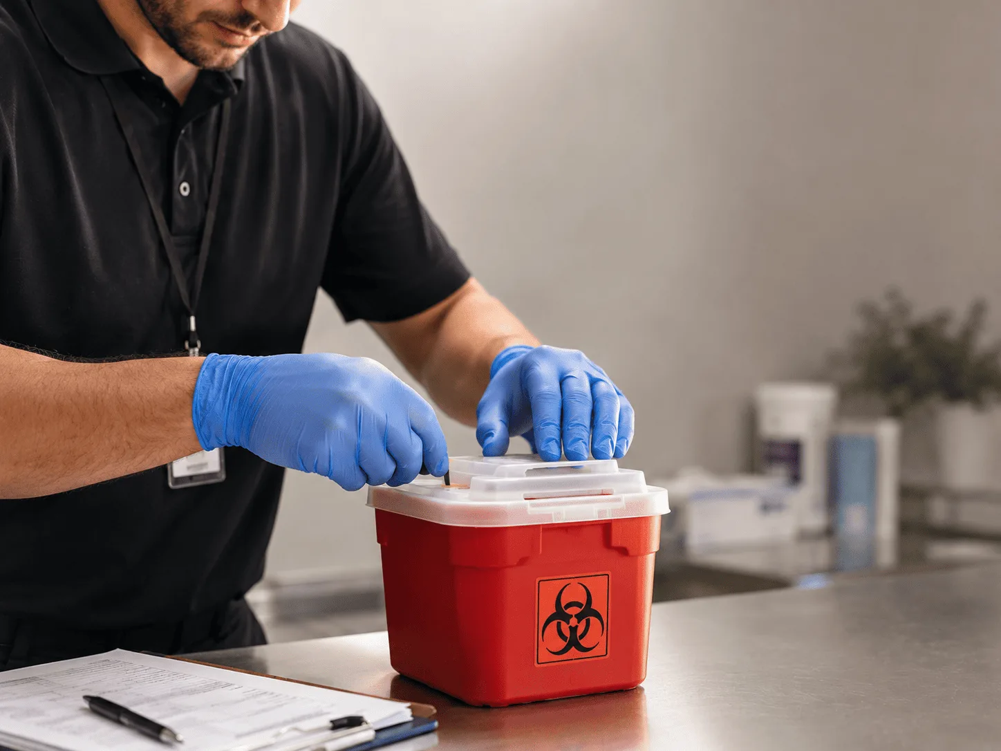 Why choose Sharps Waste Disposal in Oden, MI